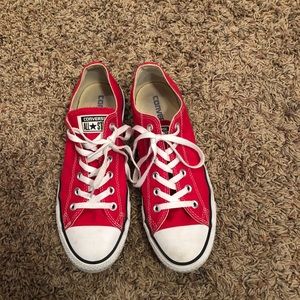Red Converse Women’s 9